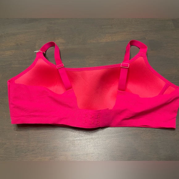 💕 NEW! • AERIE • Smoothez Bralette | Hot Pink | Large - Picture 4 of 6